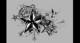 轉(zhuǎn)動(dòng)的星星背景視頻素材展示