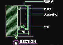 辦公室接待臺、辦公類實(shí)例cad詳圖素材105