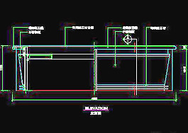 辦公室接待臺(tái)、辦公類實(shí)例cad詳圖素材20