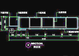 辦公室接待臺(tái)、辦公類實(shí)例cad詳圖素材70