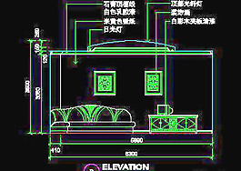 KTV包房、娛樂類實例cad詳圖素材2