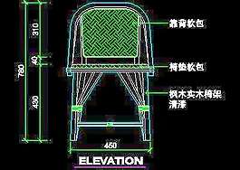 客房家具、宾馆实例CAD详图素材34