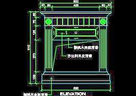 客房家具、賓館實例CAD詳圖素材8