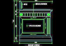 客房家具、宾馆实例CAD详图素材3