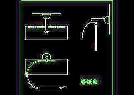 潔具cad圖塊素材89