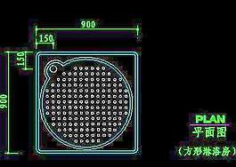 潔具cad圖塊素材75