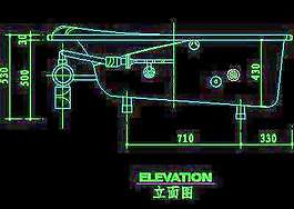 潔具cad圖塊素材67