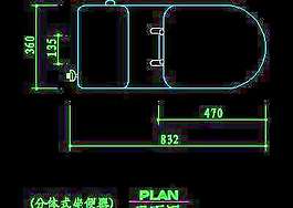 潔具cad圖塊素材16