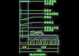 床屏詳圖、床圖塊、床屏cad土塊素材69