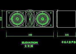 電視機(jī)圖塊、視聽(tīng)設(shè)備圖塊、影院音響組合圖塊、電腦CAD圖塊31