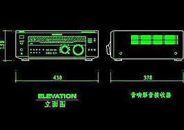 電視機圖塊、視聽設(shè)備圖塊、影院音響組合圖塊、電腦CAD圖塊29