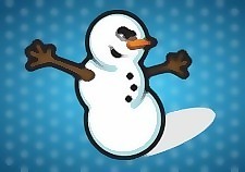 快樂的雪人