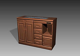 2009最新柜子3D現(xiàn)代家具模型90款-73