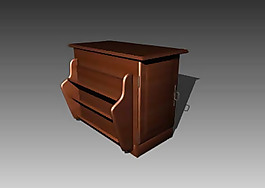 2009最新柜子3D現(xiàn)代家具模型90款-58