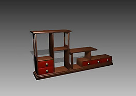 2009最新柜子3D現(xiàn)代家具模型90款-57