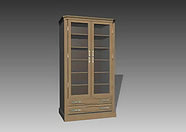2009最新柜子3D現(xiàn)代家具模型90款-43