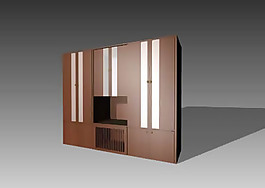 2009最新柜子3D現(xiàn)代家具模型90款-42