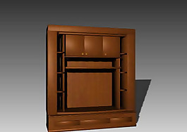 2009最新柜子3D現(xiàn)代家具模型90款-41