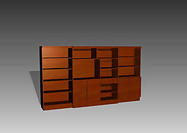 2009最新柜子3D現(xiàn)代家具模型90款-8