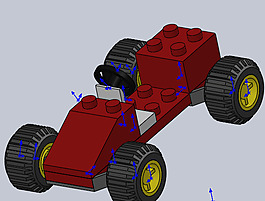 一種玩具車模型