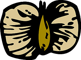 樺樹(shù)種子剪貼畫(huà)