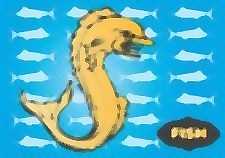 魚矢量
