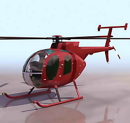 直升飛機-3dmax飛機模型素材17