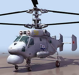 直升飛機(jī)-3dmax飛機(jī)模型素材4
