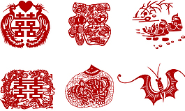 中国传统吉祥剪纸