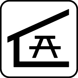 覆蓋的座位區的剪貼畫