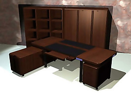 辦公家具組合3D辦公家具模型20080920更新5