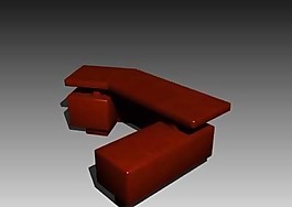 辦公桌3D辦公家具模型20080918更新75