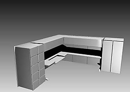 辦公桌3D辦公家具模型20080918更新20