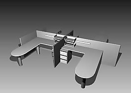 辦公桌3D辦公家具模型20080918更新17