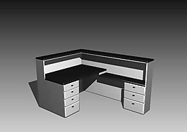 辦公桌3D辦公家具模型20080918更新14