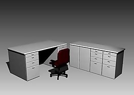 辦公桌3D辦公家具模型20080918更新4