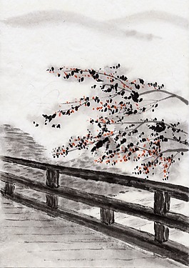 中國畫小橋