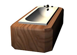 潔具典范-3D衛(wèi)浴廚房用品模型75