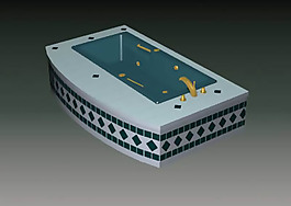 潔具典范-3D衛(wèi)浴廚房用品模型69