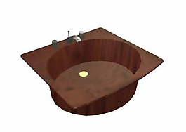洁具典范-3D卫浴厨房用品模型25