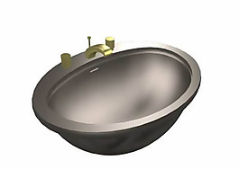洁具典范-3D卫浴厨房用品模型21