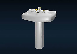 洁具典范-3D卫浴厨房用品模型7