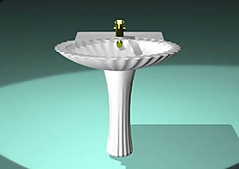 洁具典范-3D卫浴厨房用品模型1