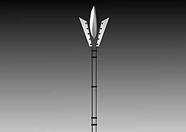 落地燈-3D燈具模型素材6
