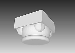 3Dmax歐式構(gòu)件模型142