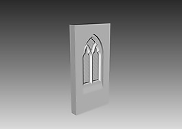 3Dmax歐式構(gòu)件模型124