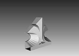 3Dmax歐式構(gòu)件模型121
