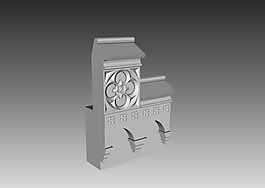 3Dmax歐式構(gòu)件模型117