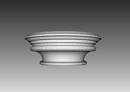 3Dmax歐式構(gòu)件模型114