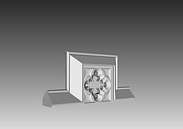 3Dmax歐式構(gòu)件模型161